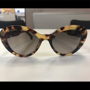 NIB Prada Sunglasses Tortoise, Cat Eye